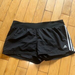ADIDAS | Black Shorts With Stretchy Soft Waistband